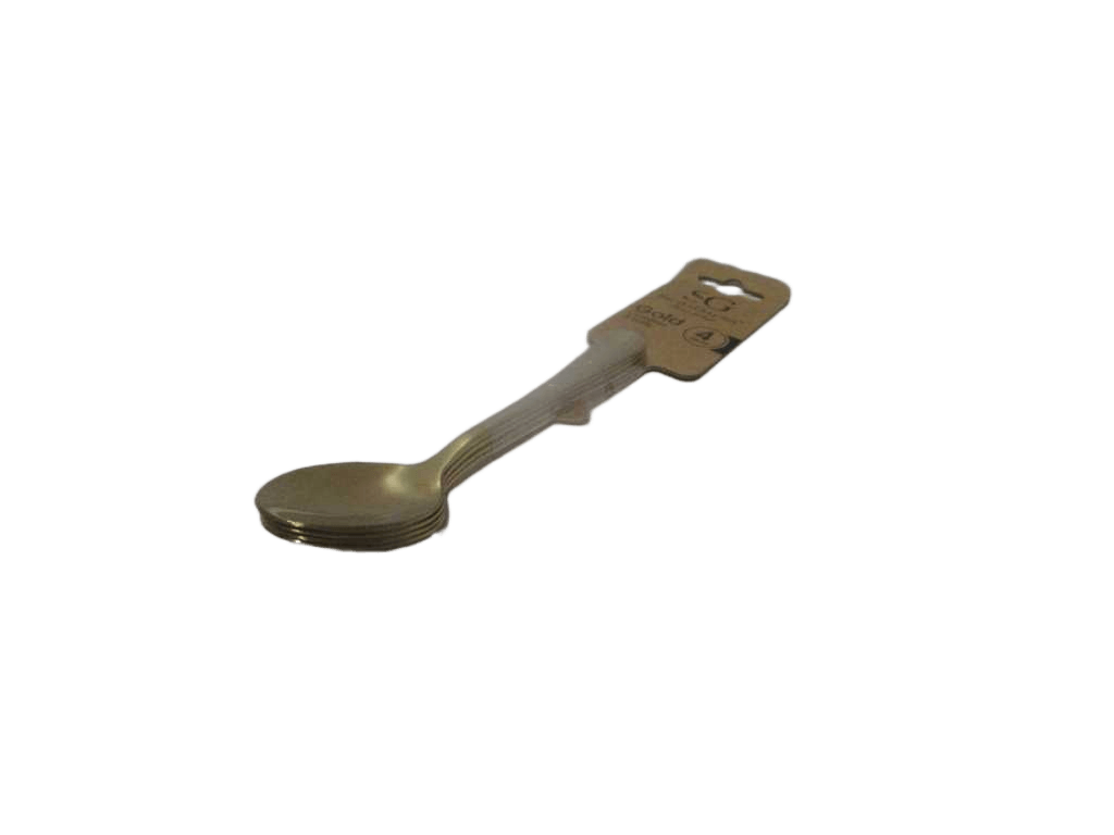 Spoon Caf 4p Gold