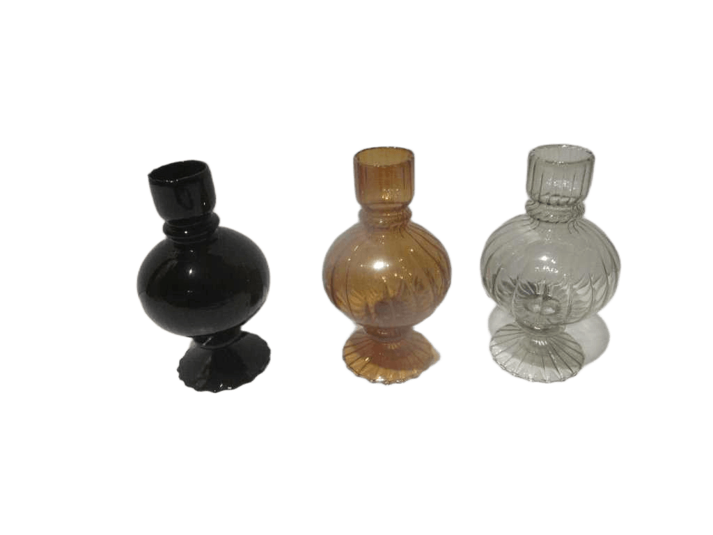 Globe Candlestick 10x17cm