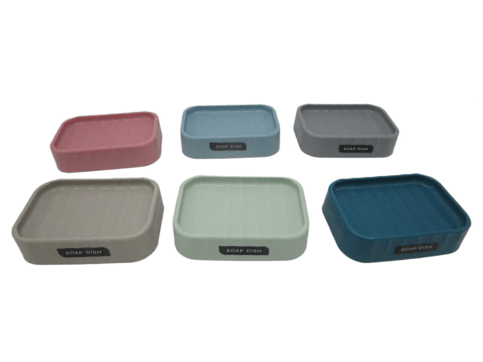 Soap Holder Dark Green/Light Green/Light Blue/Pink/Gray/Taupe0