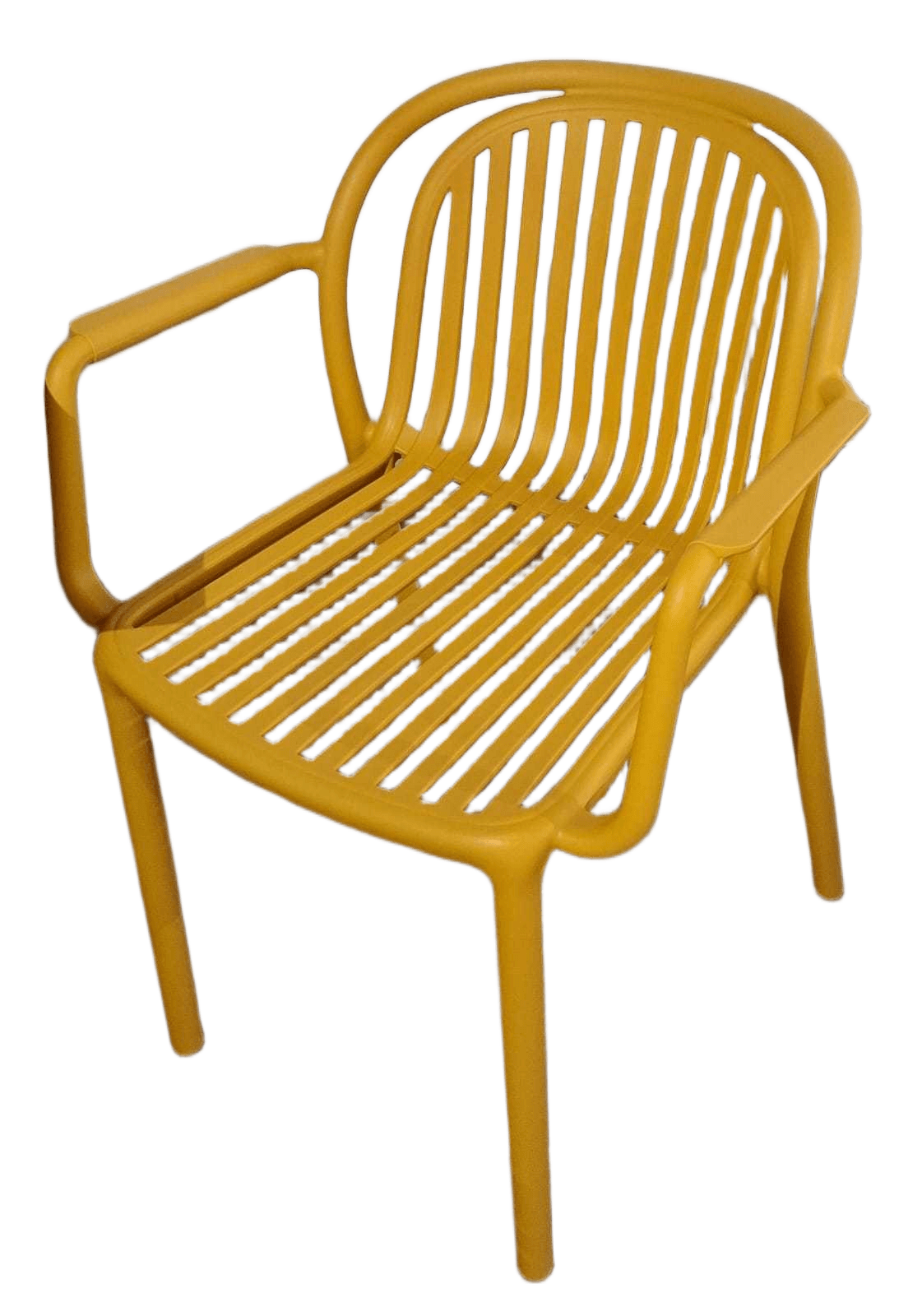 Chair Pp Out Door Arm F2-Sy-01 Yellow 57x58.5x78 Sh:45