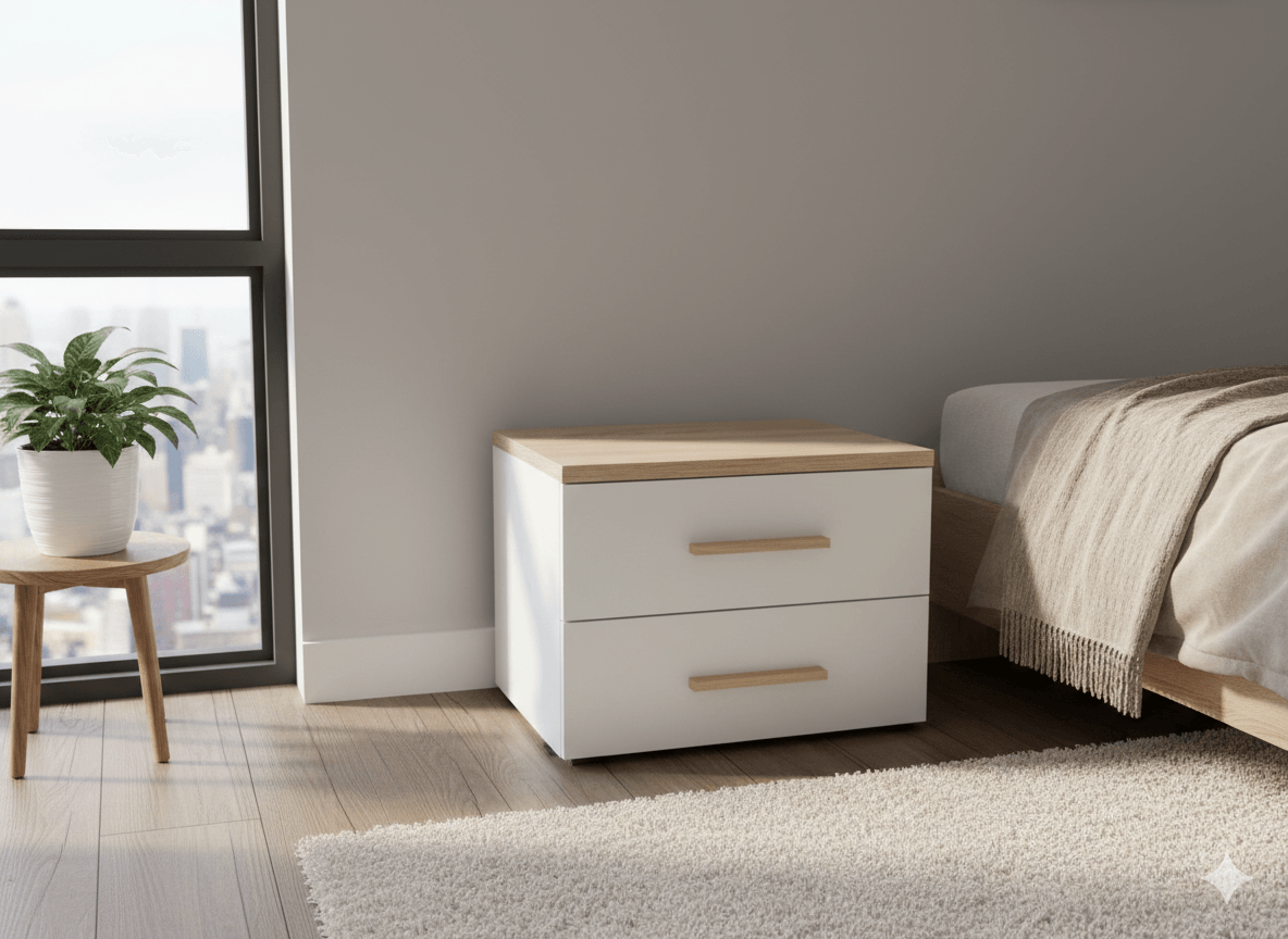 Bedside 2 Drawers