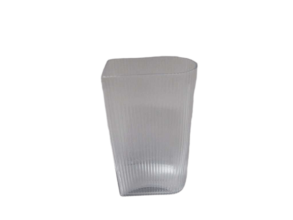 Vase Glass Clear 16*9*30.5