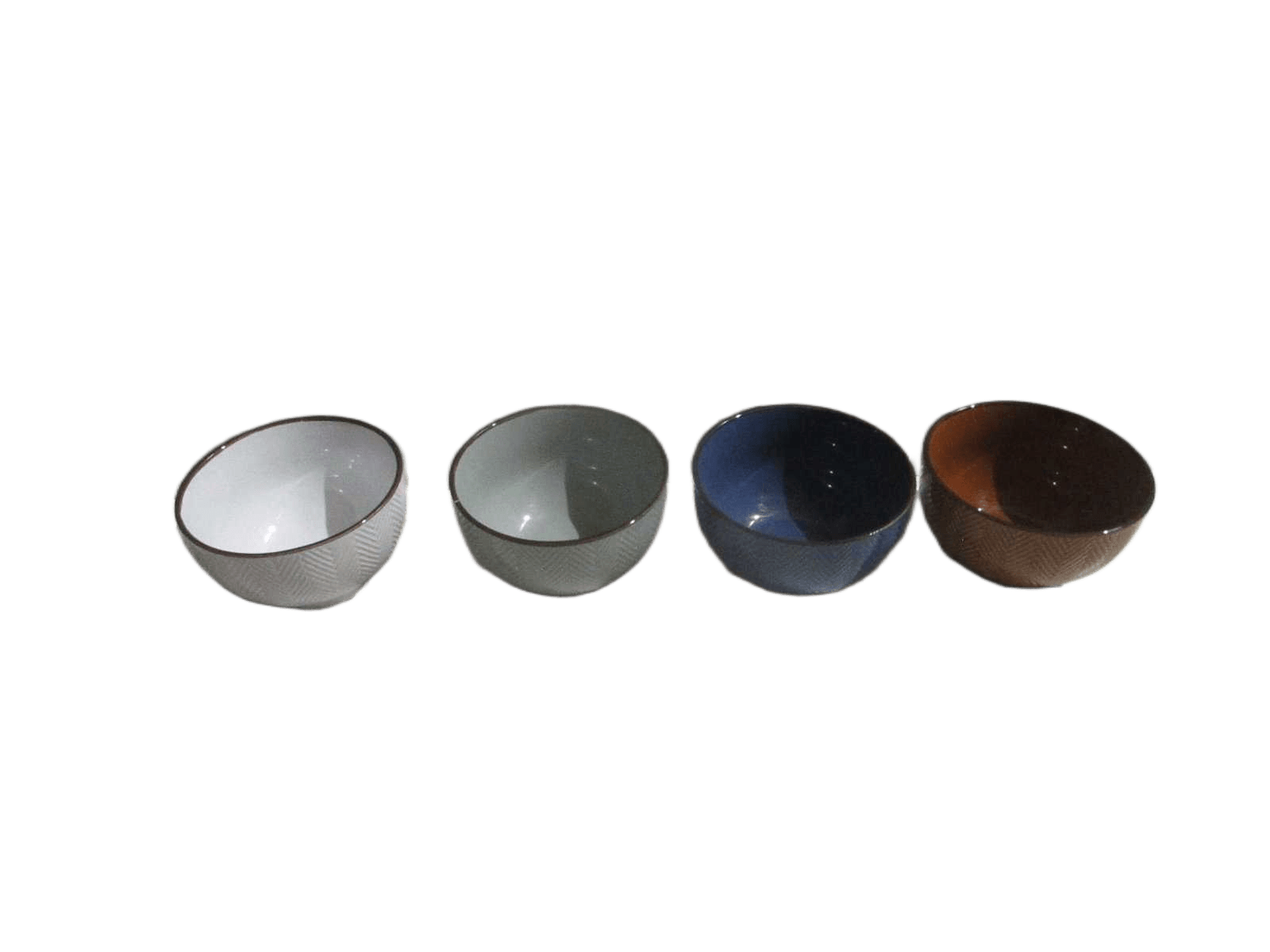 Bowl Stoneware 680ml 4ass Clr