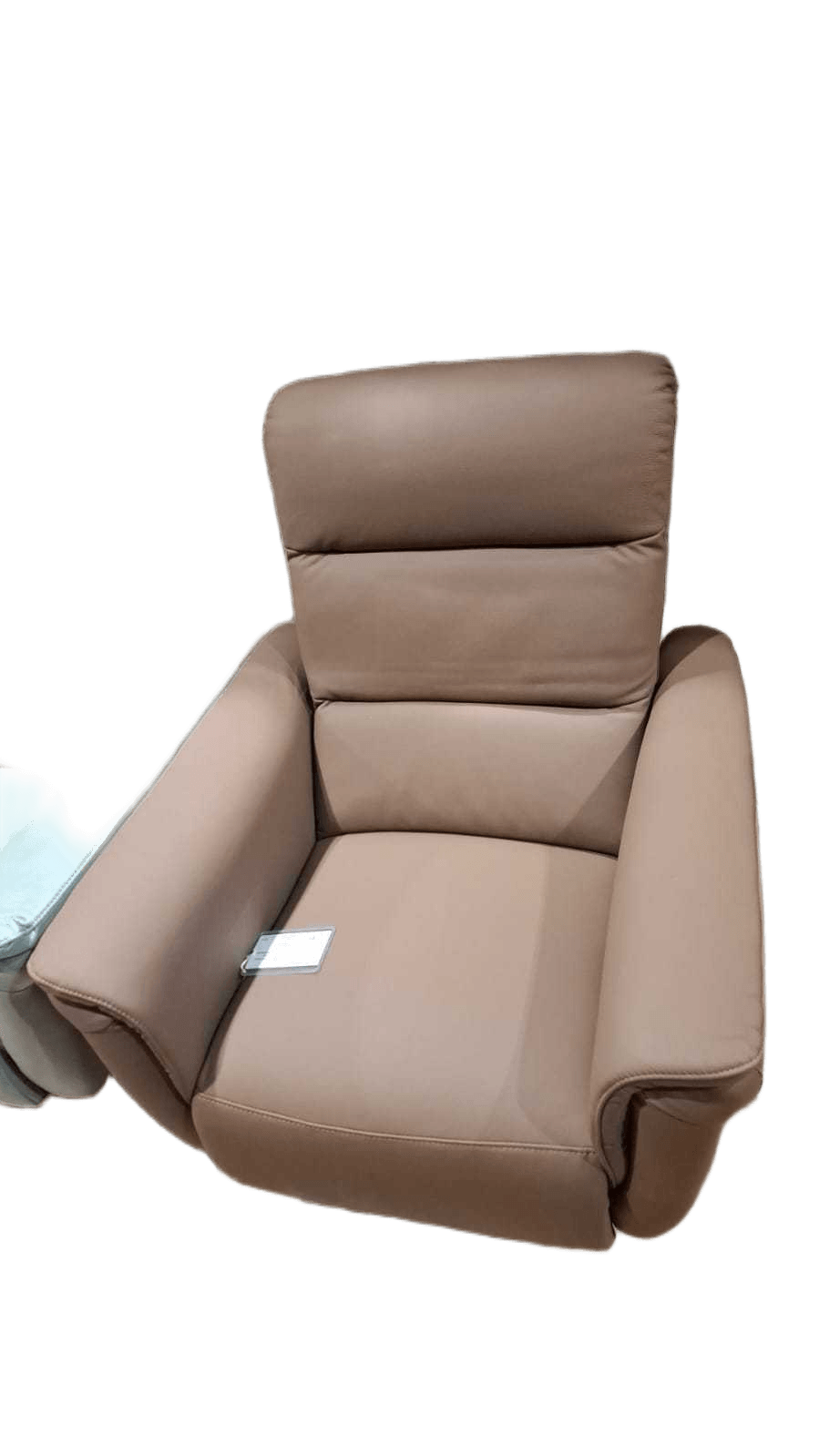 Chair Single With Electric Recliner Lx-23 Dk Brown Leather, Bonded Leather, Wood, Foam 87x90x106