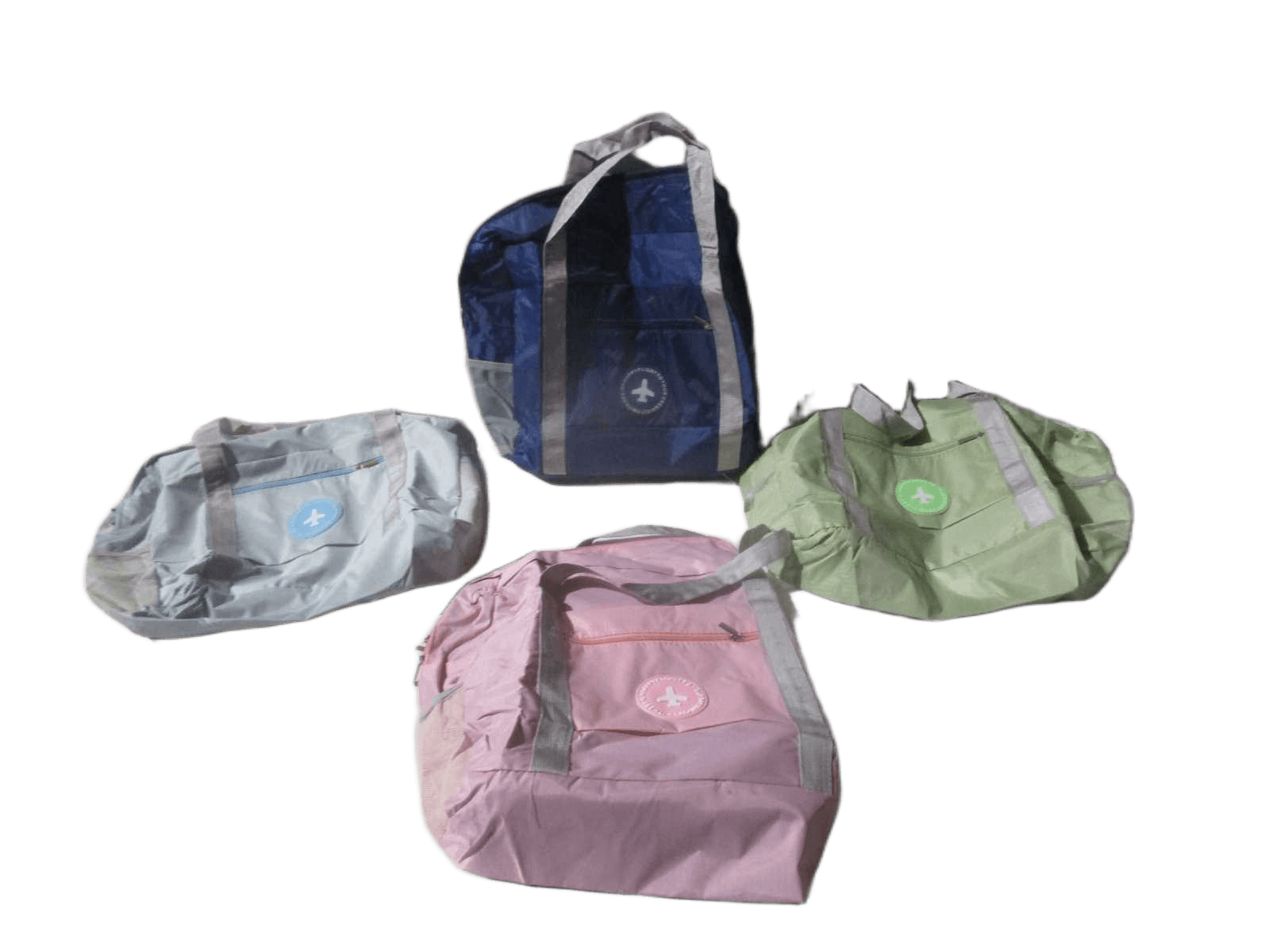 Travel Bag Polyester 4col Assblack+blue+beige+green 43x34x16