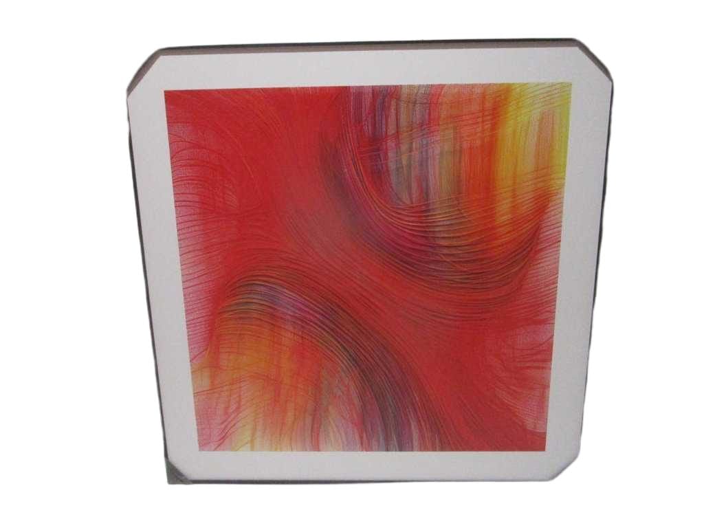 Painting 3d-Print Alu Frame+veneer 120*120
