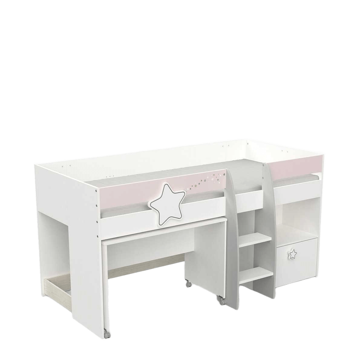 Bed Combined With Desk