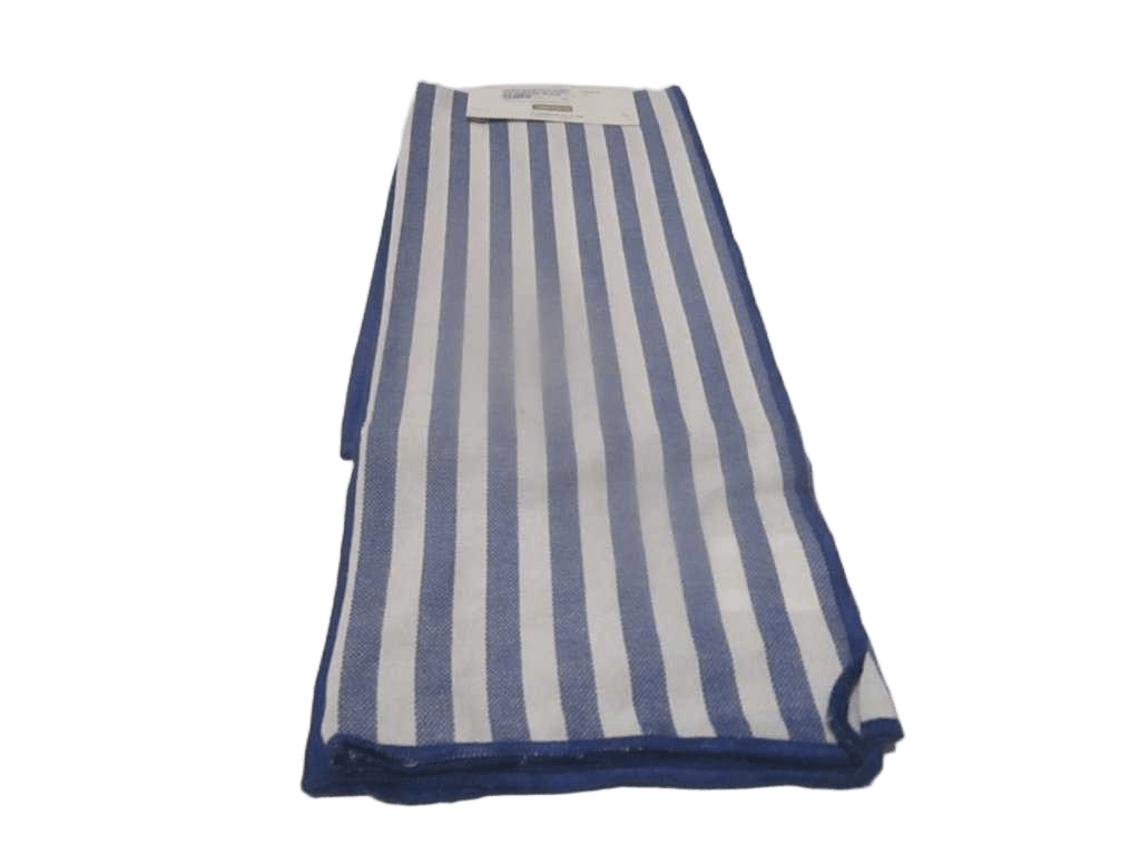 Towel Kitchen Set Of 2 100% Cotton 250 Gsm One Screen Printed And One Solid Color With Embroidery Border
