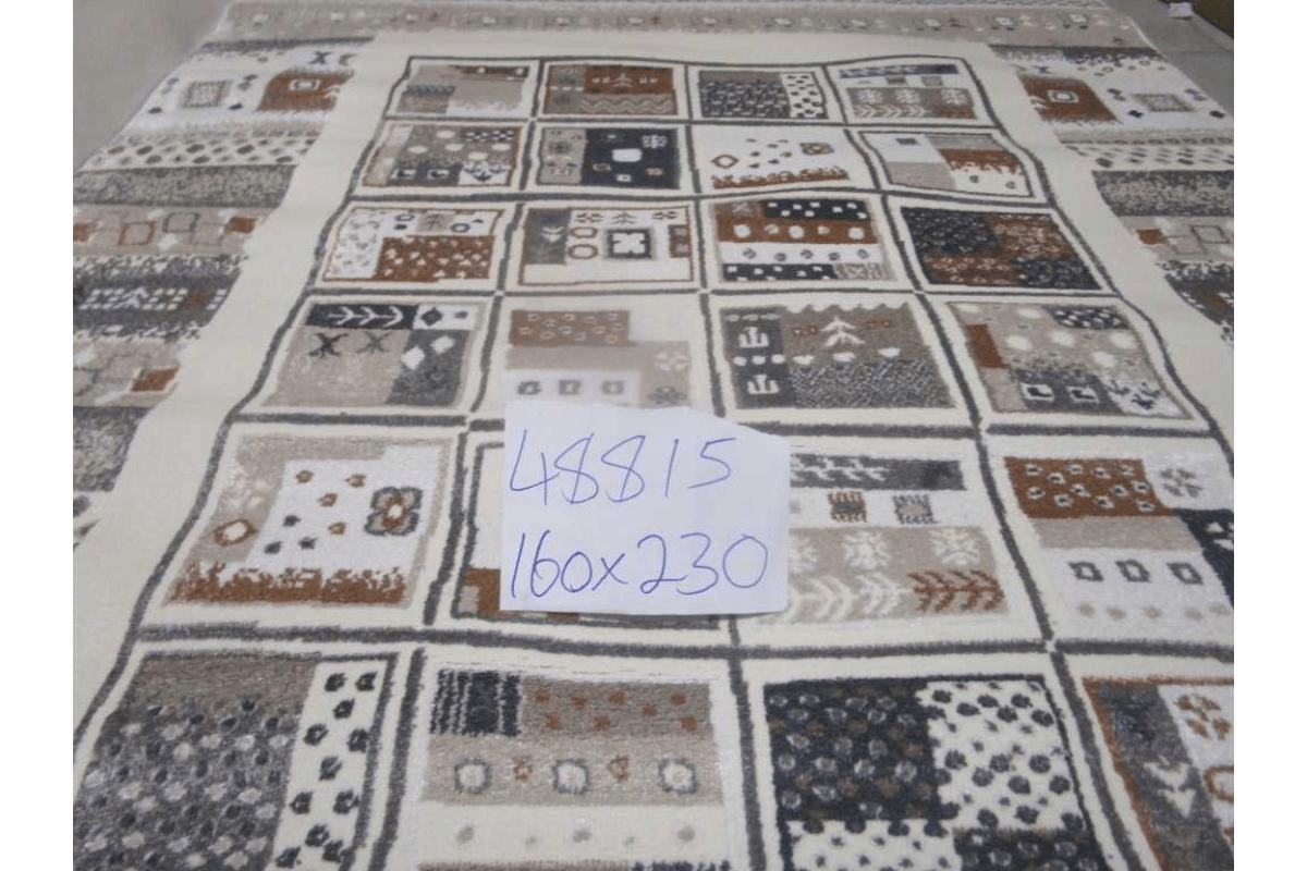 Carpet 160x230 Maren 1,900 Dtex Frieze And Pes Shrink 320,000 Pts/Sqm 9mm Pile Height 2,200 Grm/Sqm Beige Mix