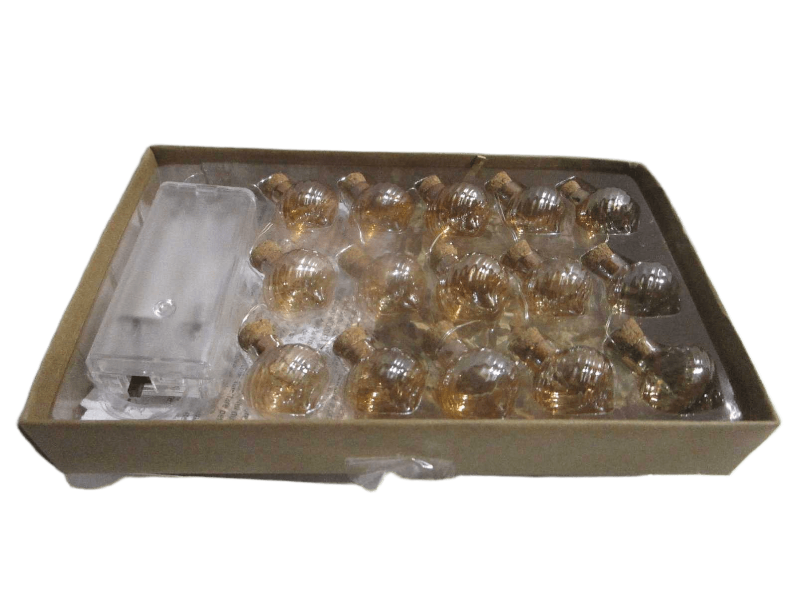 Onion Garland Led B/O Ww Amber