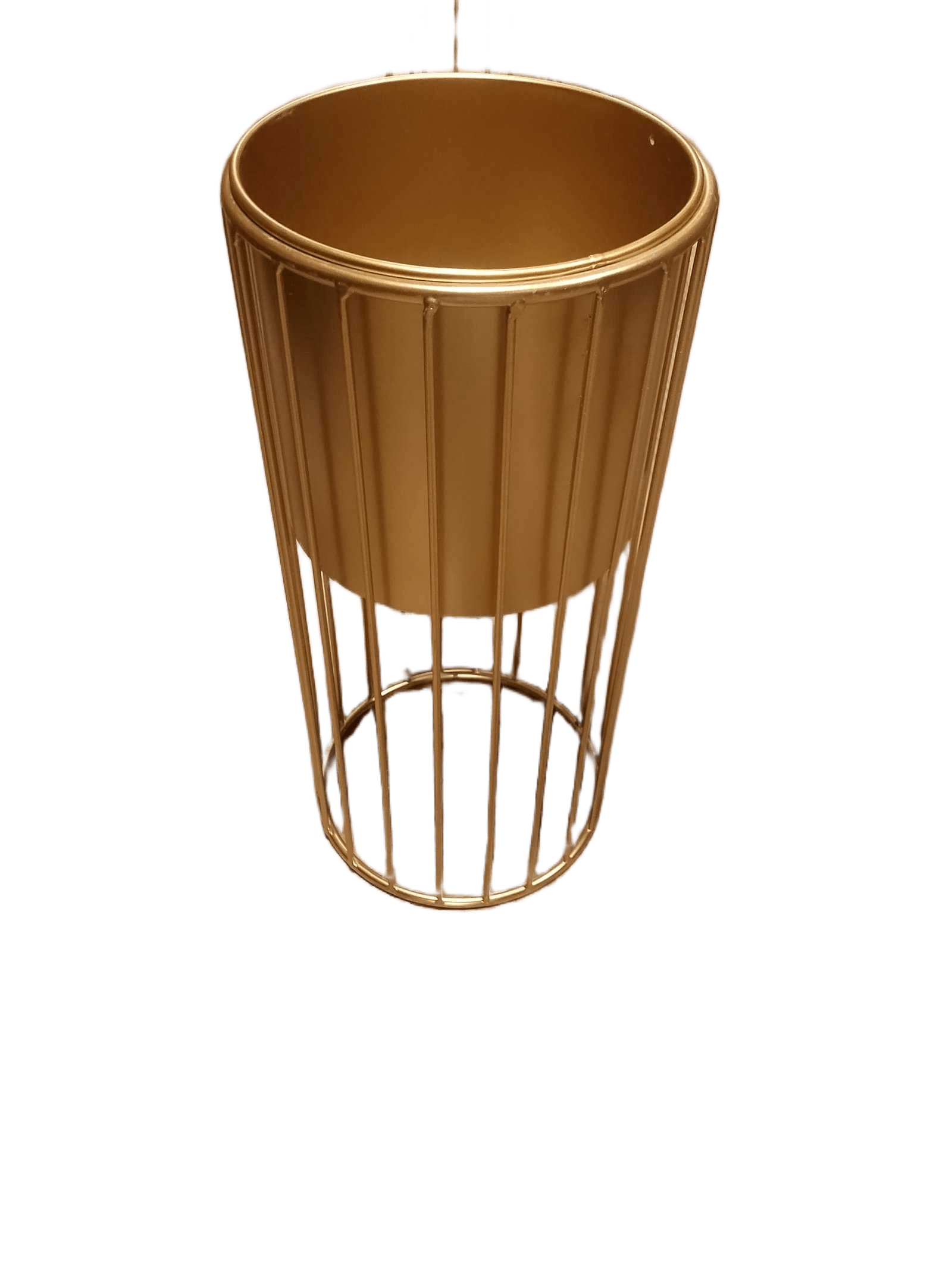 Flower Pot Gold 25*70cm 22*47cm