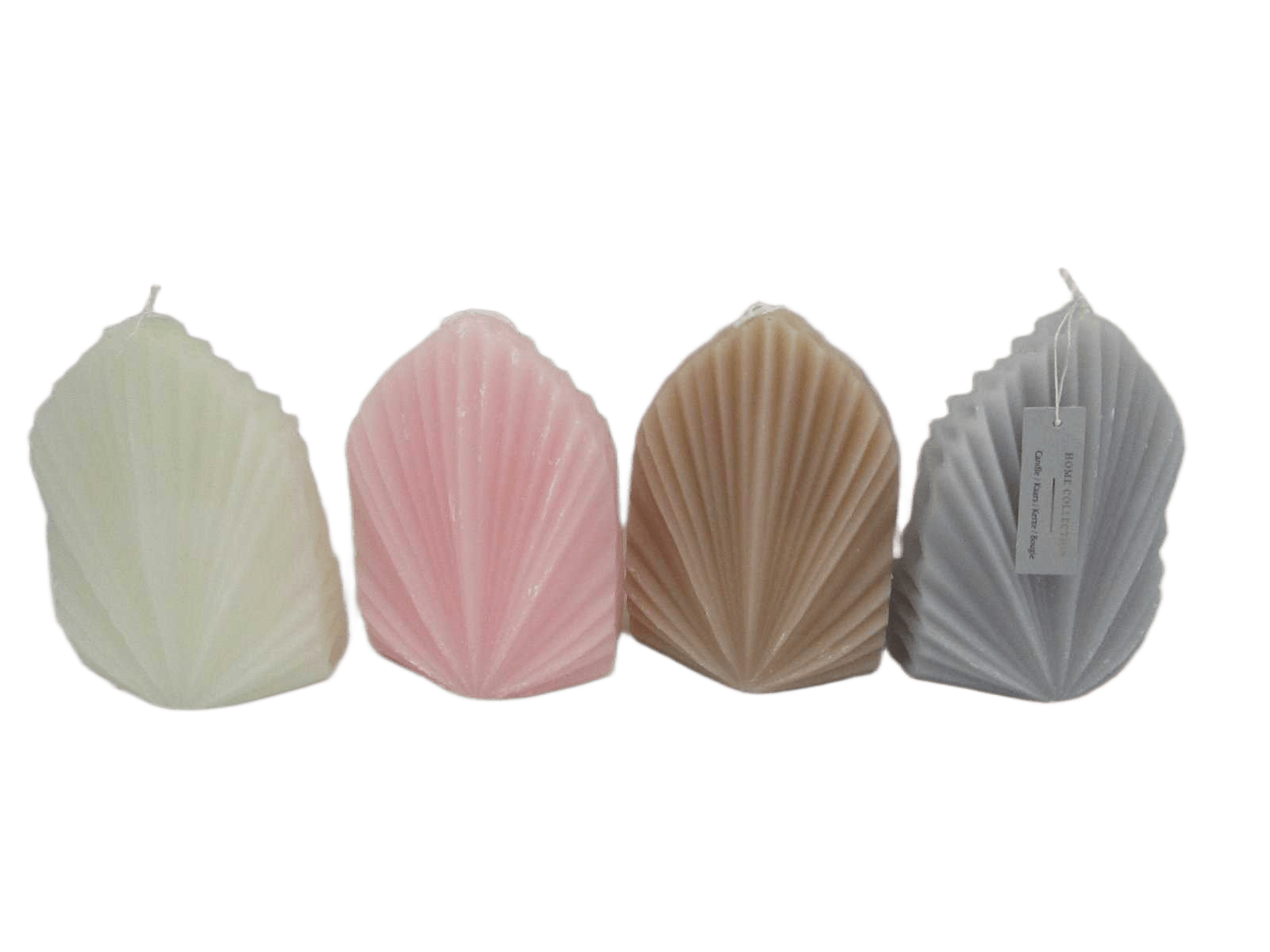 Candle Peacock 15cm 4ass