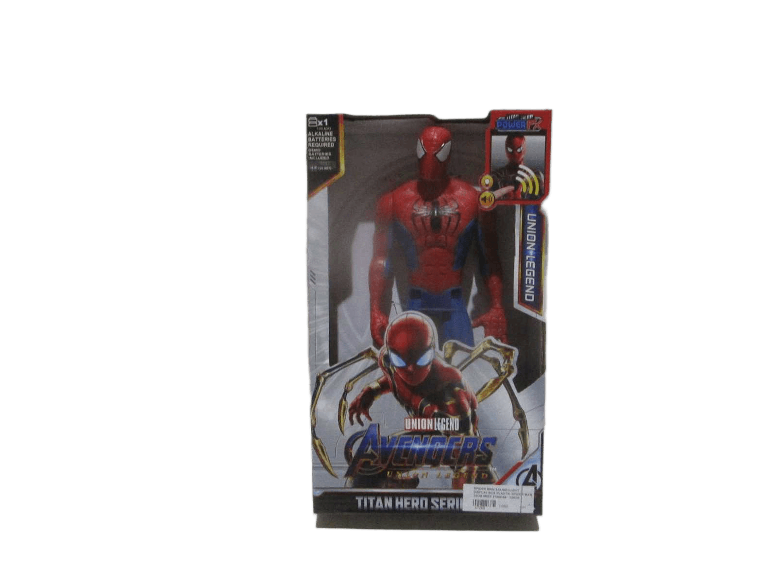 Spider Man Sound+light Display Box Plastic Spider Man 30cm