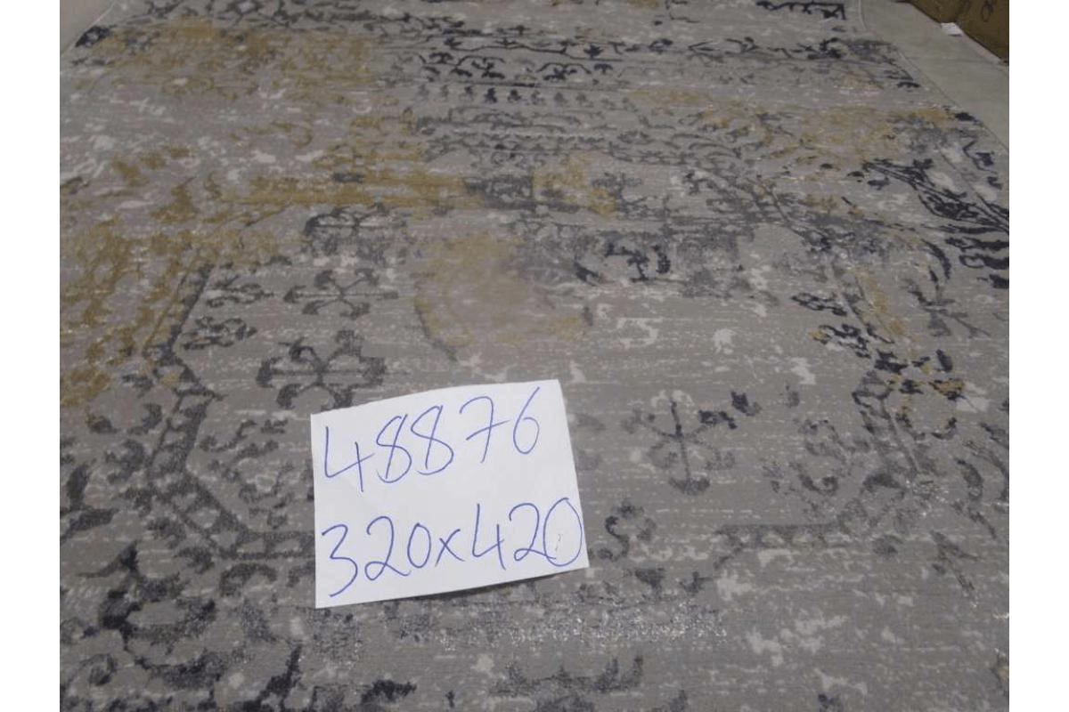 Carpet 320x420 Flosh And Shrink 400,000 Pts/Sqm 11 Mm Pile Height 2,300 Grm/Sqm Gray/Gold Brn/Blue