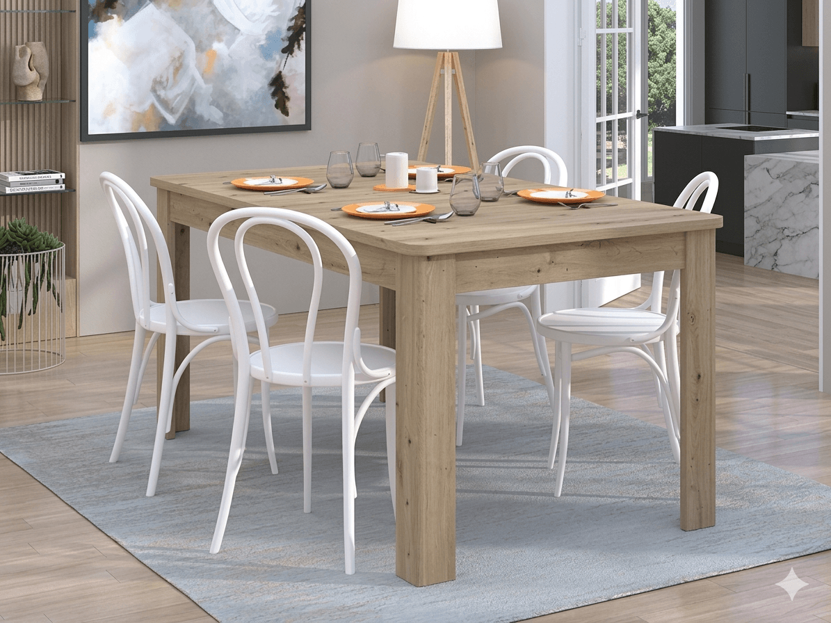 Dining Table Melamine Faced