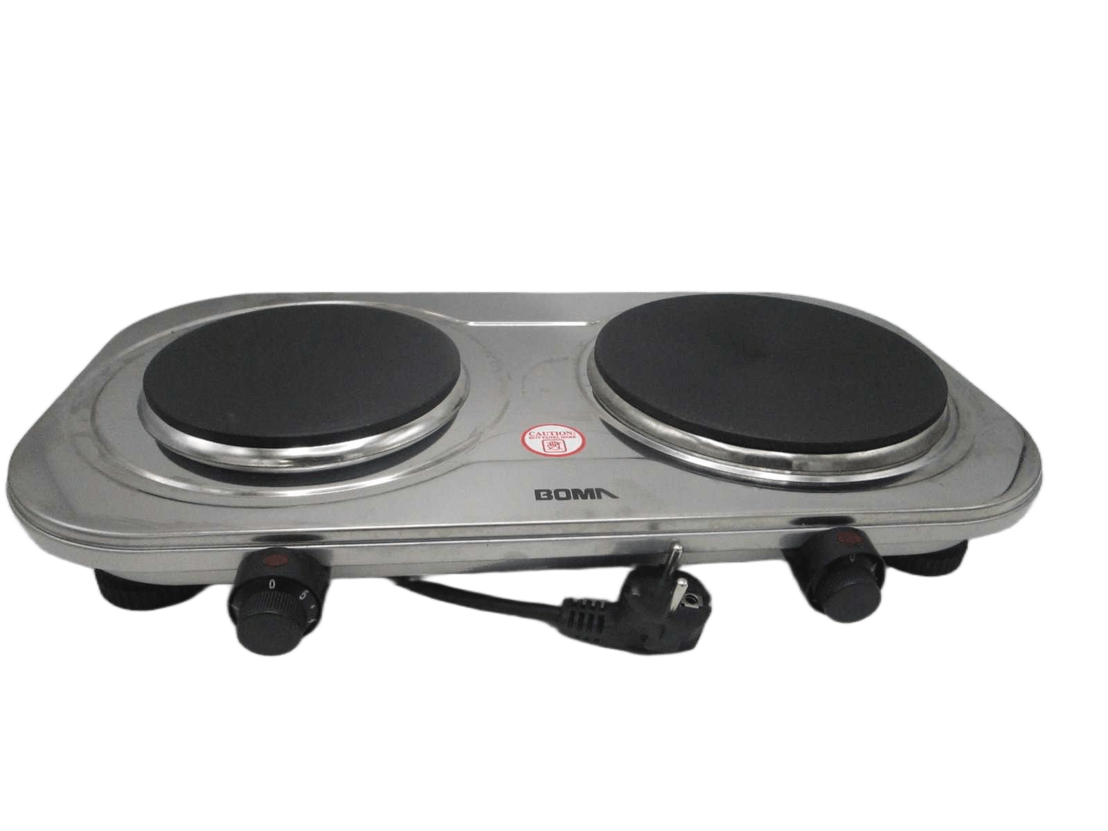 Stove Electric Silver55x50x33cm