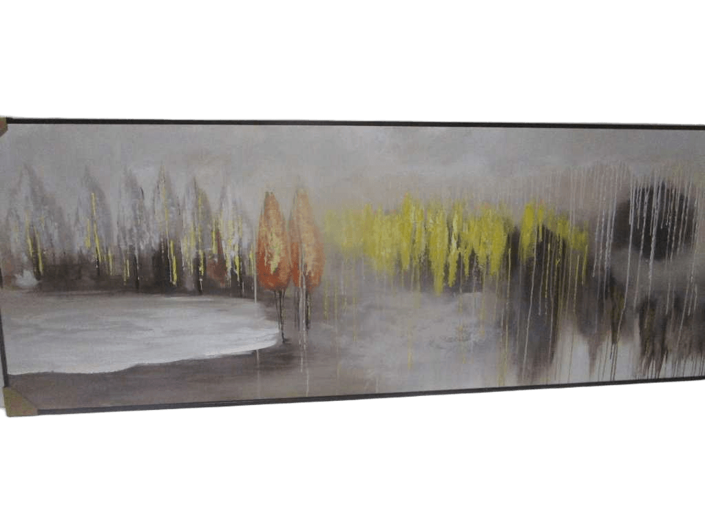 Painting, Ps Frame Back: Wood+non-Woven 220*80