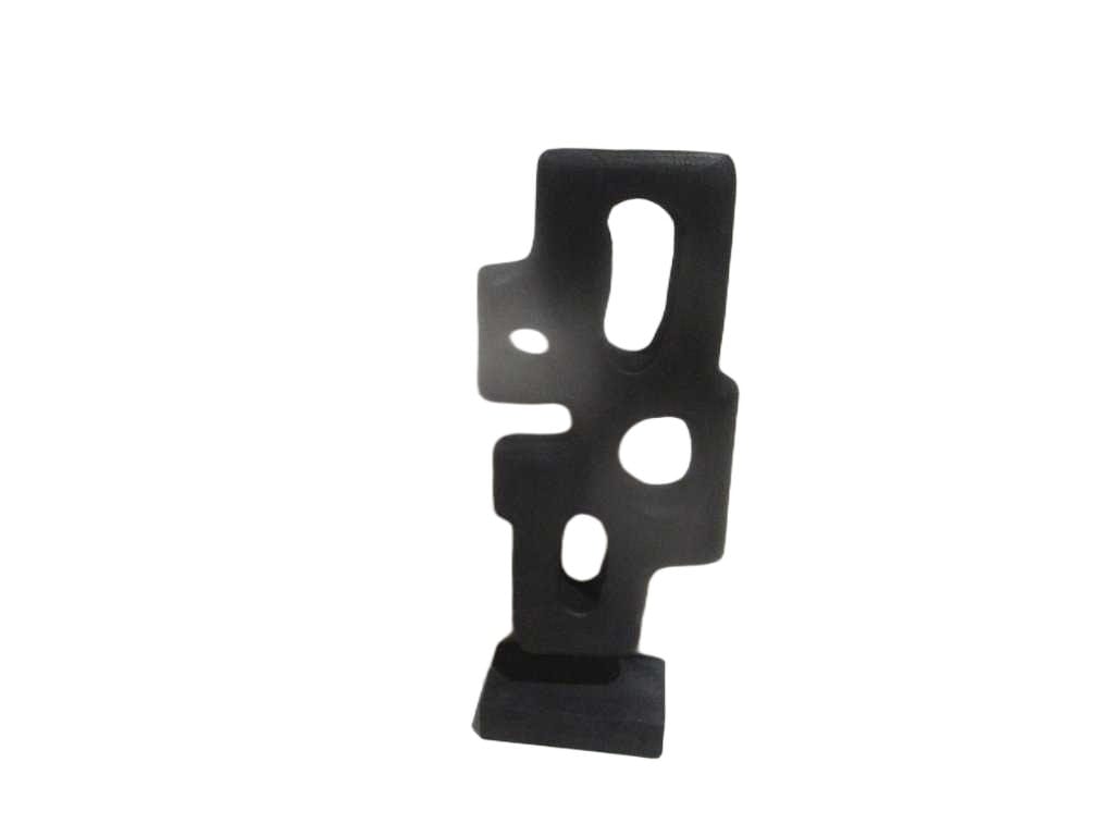Deco Wooden Black Base Bubble Wrap Packing Black 20x9x49