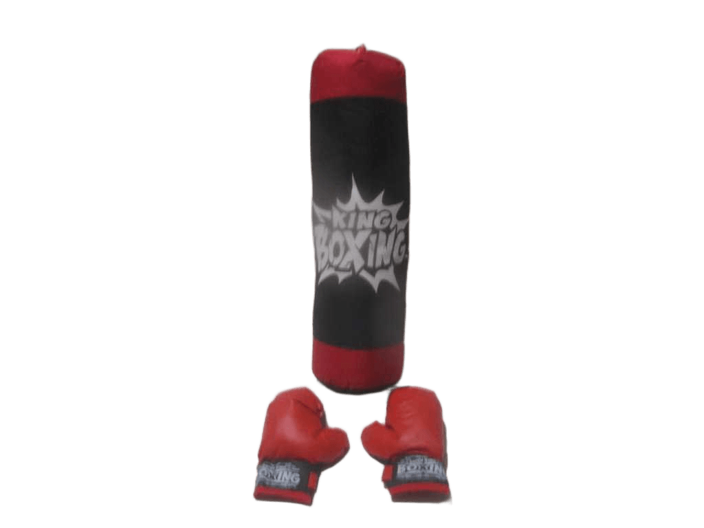 Boxing Bag+2 Glove 61*16cm