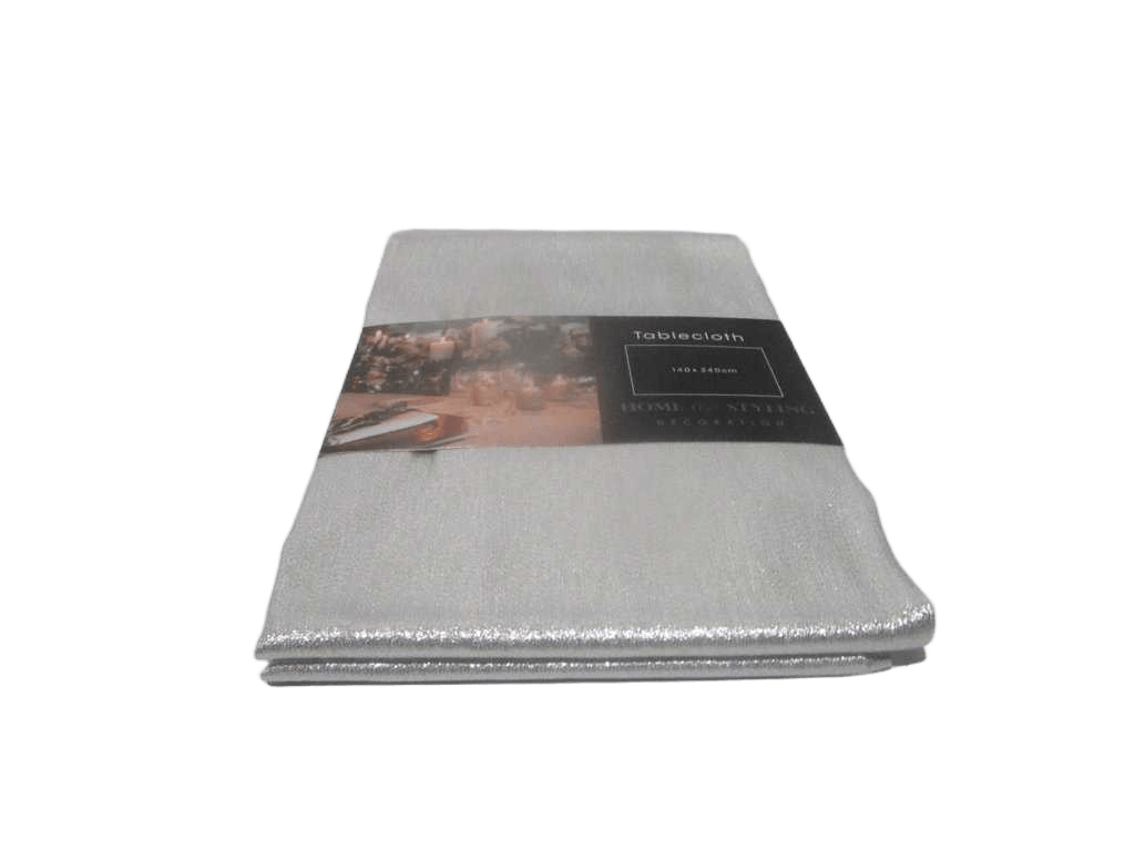 Table Cloth 140x240cm Silver