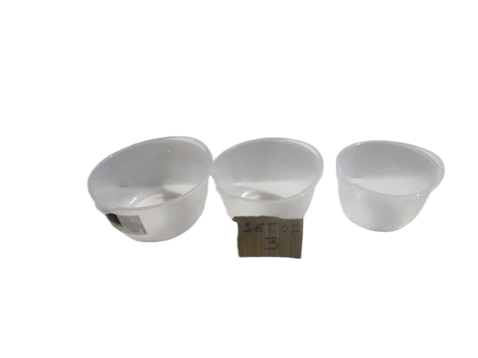 Bowl Mixing Set 3pcs 3ass Clr