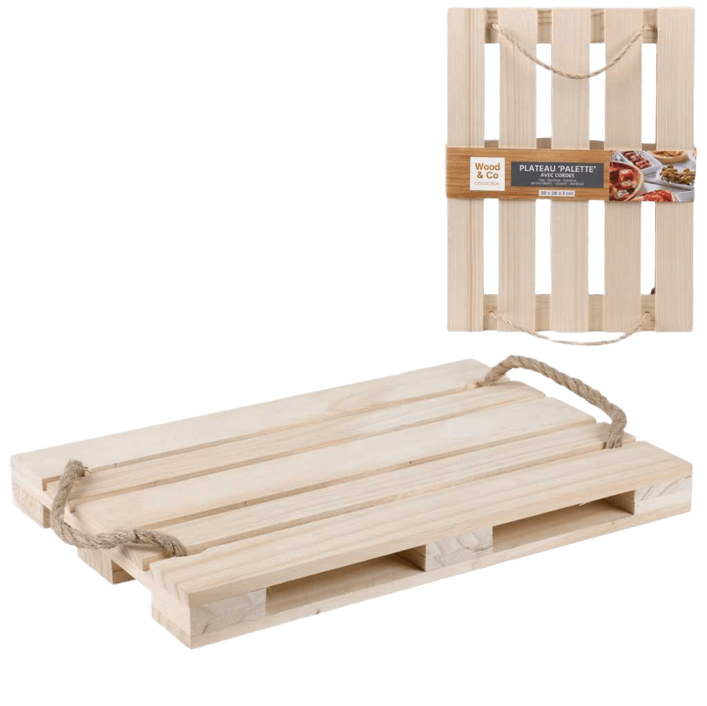 Pallet Wood Co Wooden Top Design 28x38cm