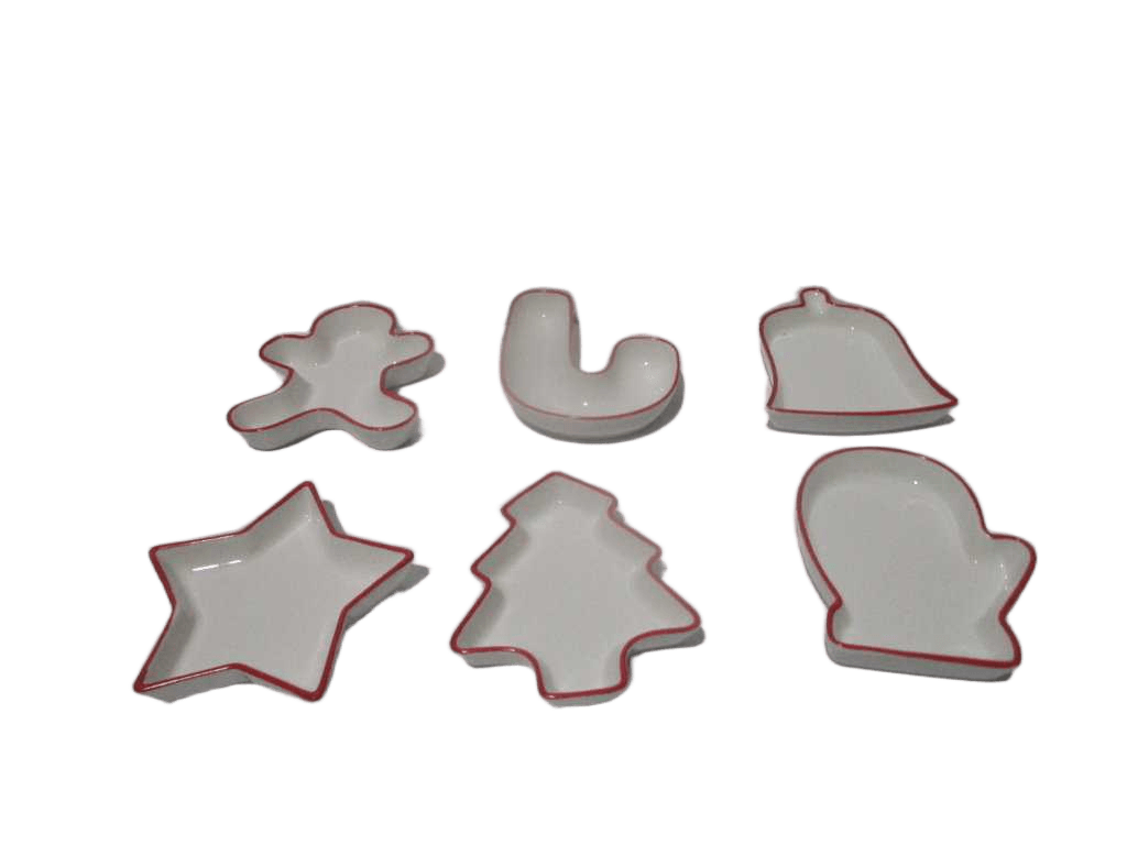 Snack Bowl Porcelain 6ass