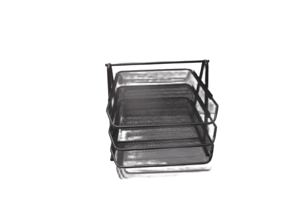 Document Tray 3-Tier Black 290*350*275mm
