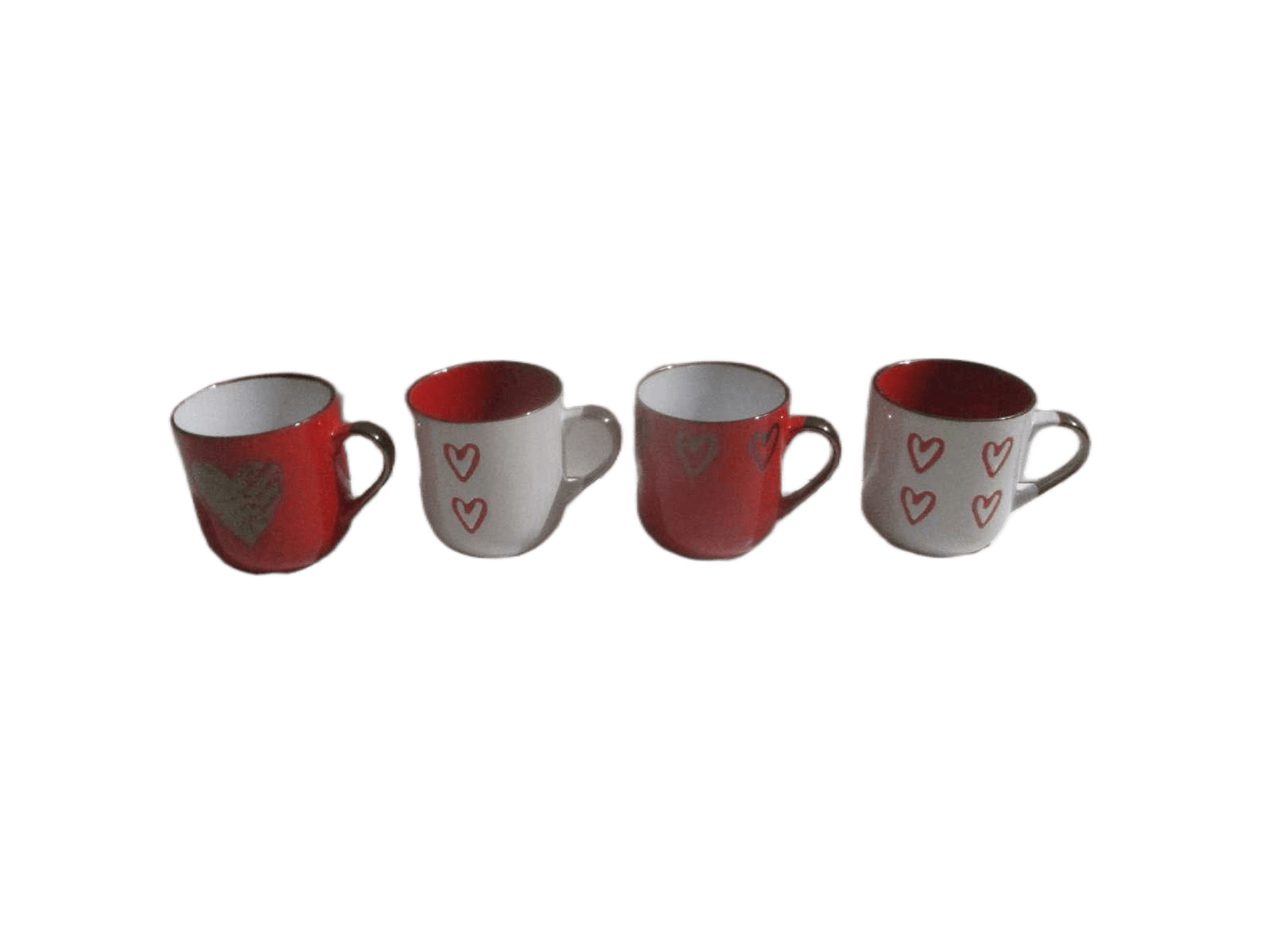 Mug Stoneware 400ml 4ass Desig