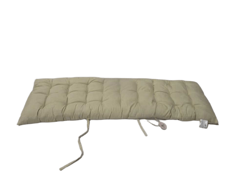 Cushion Bench , 100% Polyester 110 Gsm Fabric, 1.7kg Cotton Filling With Additional Straps