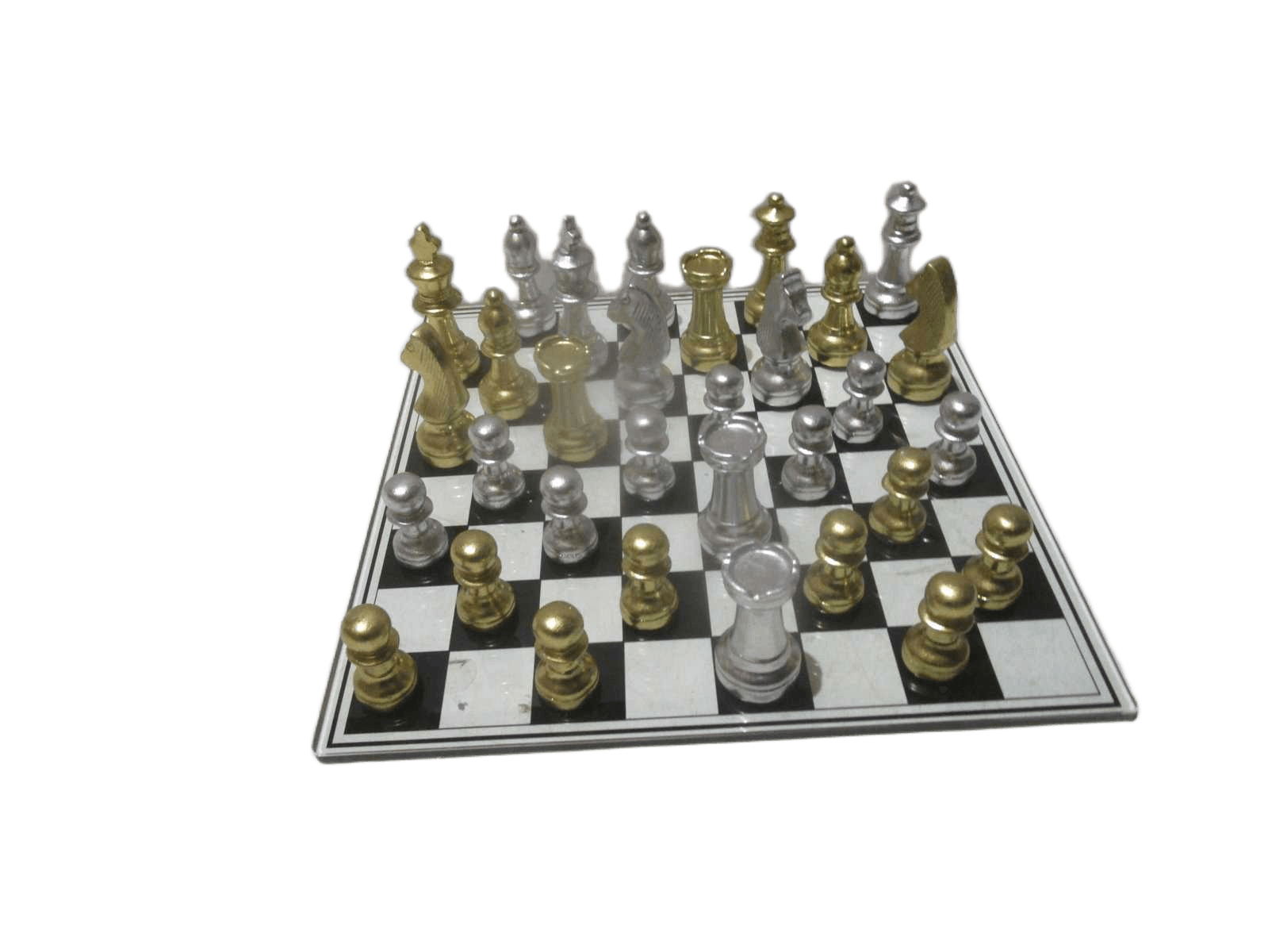 Chess Glass Base Multi 50*50cm