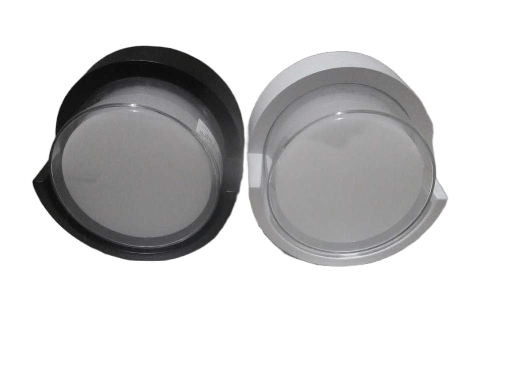 Fram Applique Aluminium E 220v Warm White Light 3000k 12w Led Black And White Assorted D16x10
