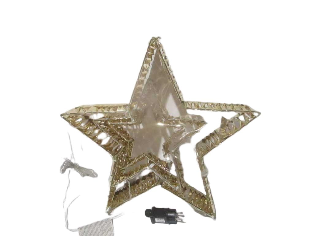 Stars Led 80cm Gold
