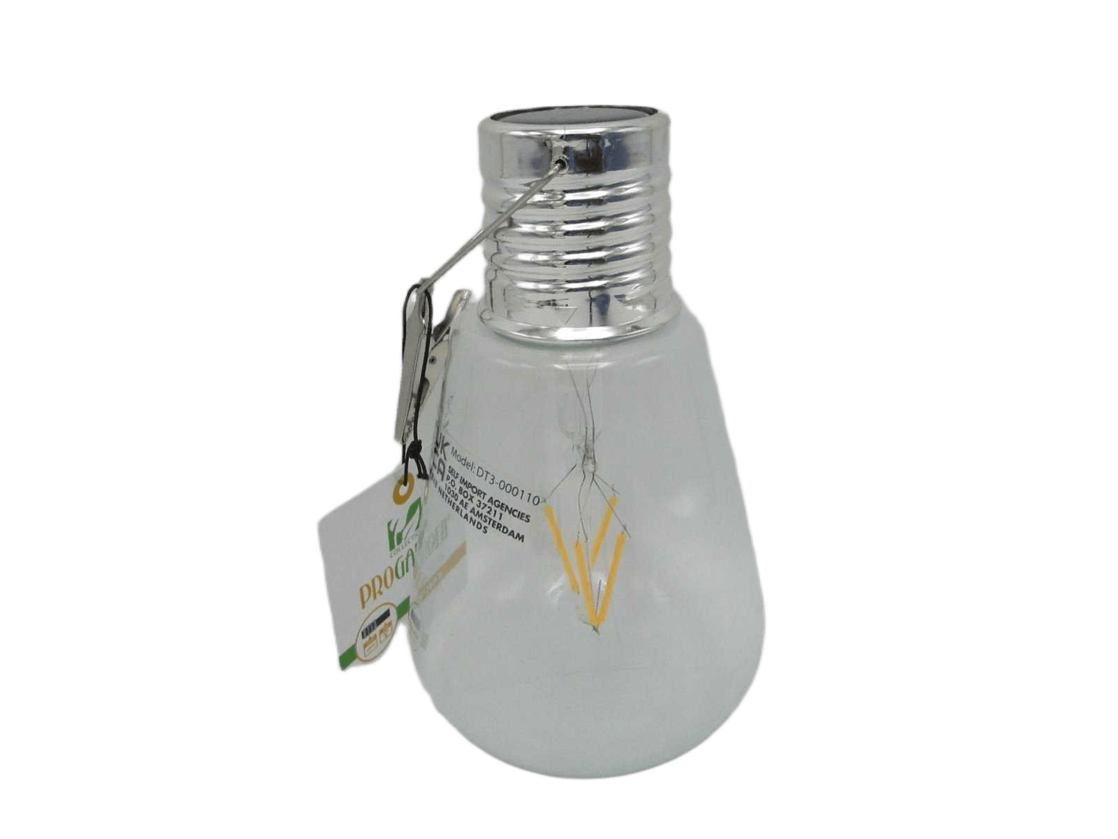 Solar Light Glass With Hanger