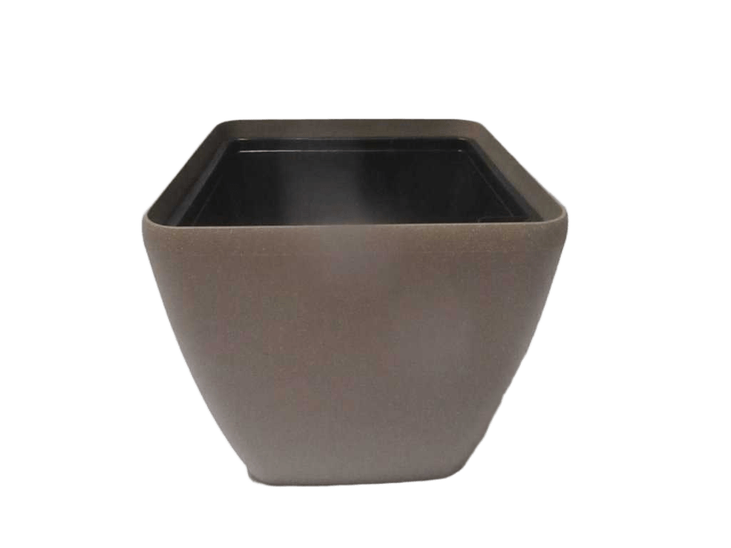 Pot Plastic Box Taupe 39.5*29cm