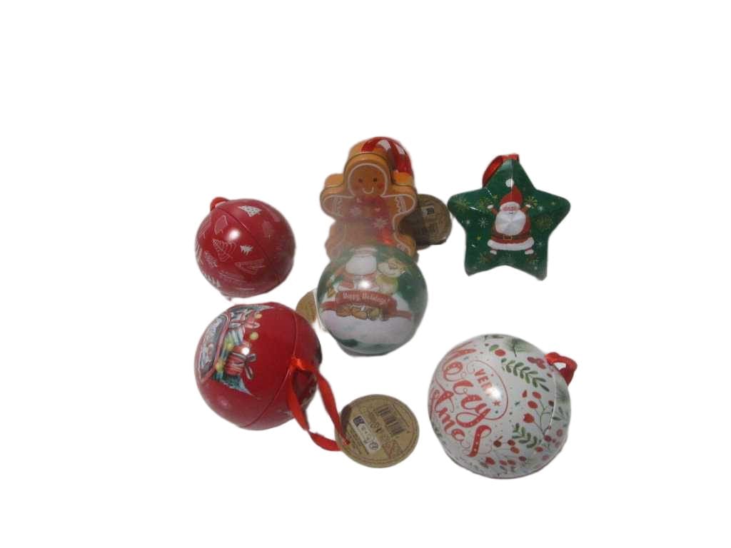 Tin Box Xmas 3ass Design