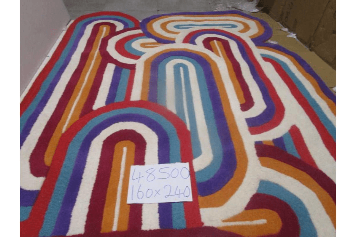 Carpet Handtufted New Zealand Wool - Kg - Cotton Back
