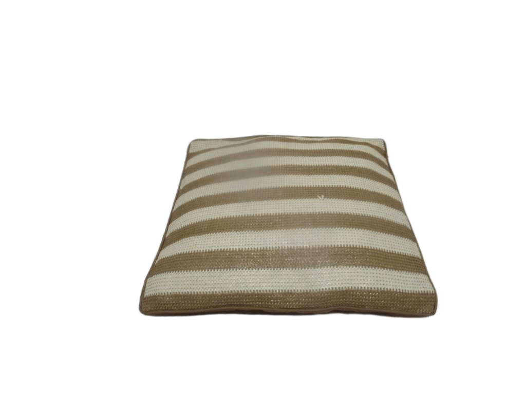 Cushion Outdoor Anti-Uv Double Face Recto-Verso Filling 350g Vacuum Pack Beige 45*45