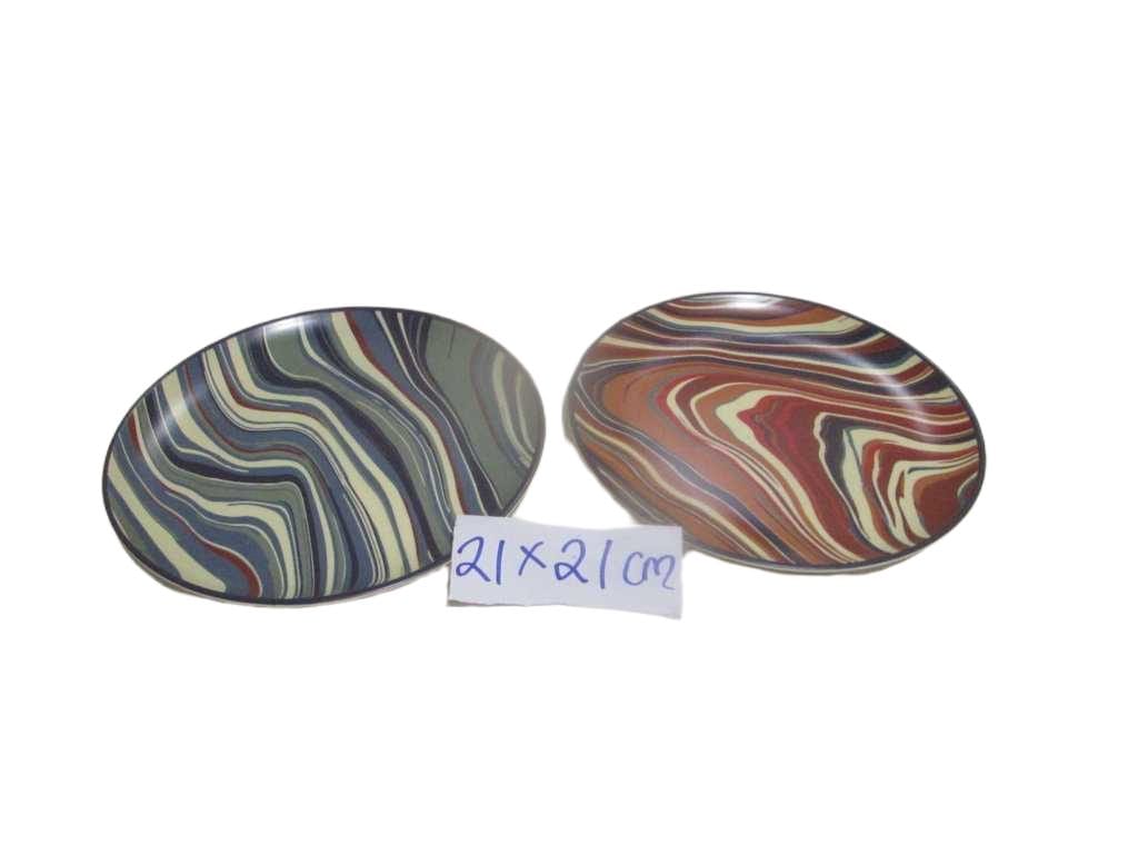 Dessert Plate Assorted 100% Melamine 150g