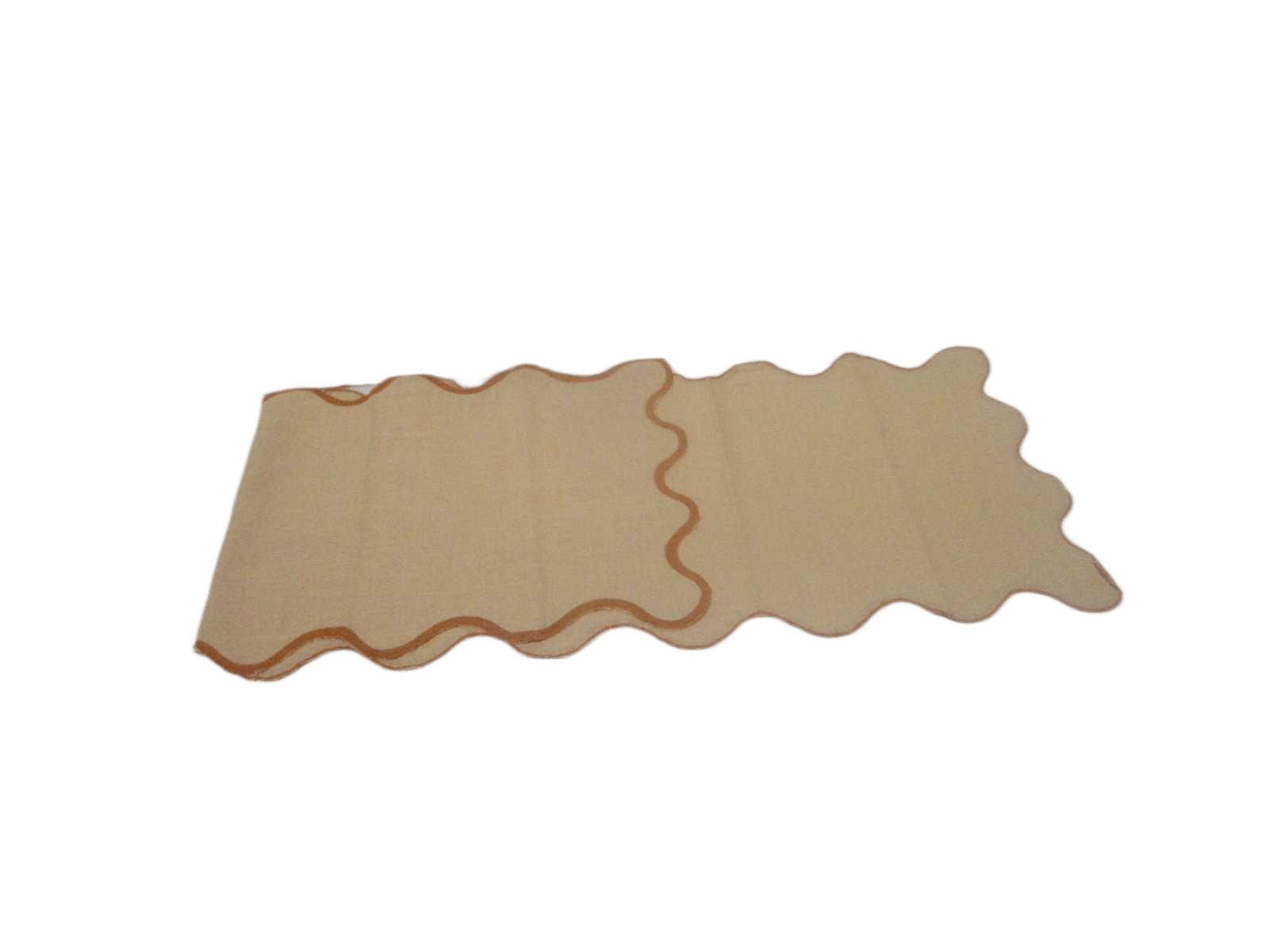 Runner 100% Cotton 220 Gsm With Embrodery 40x150 Peac