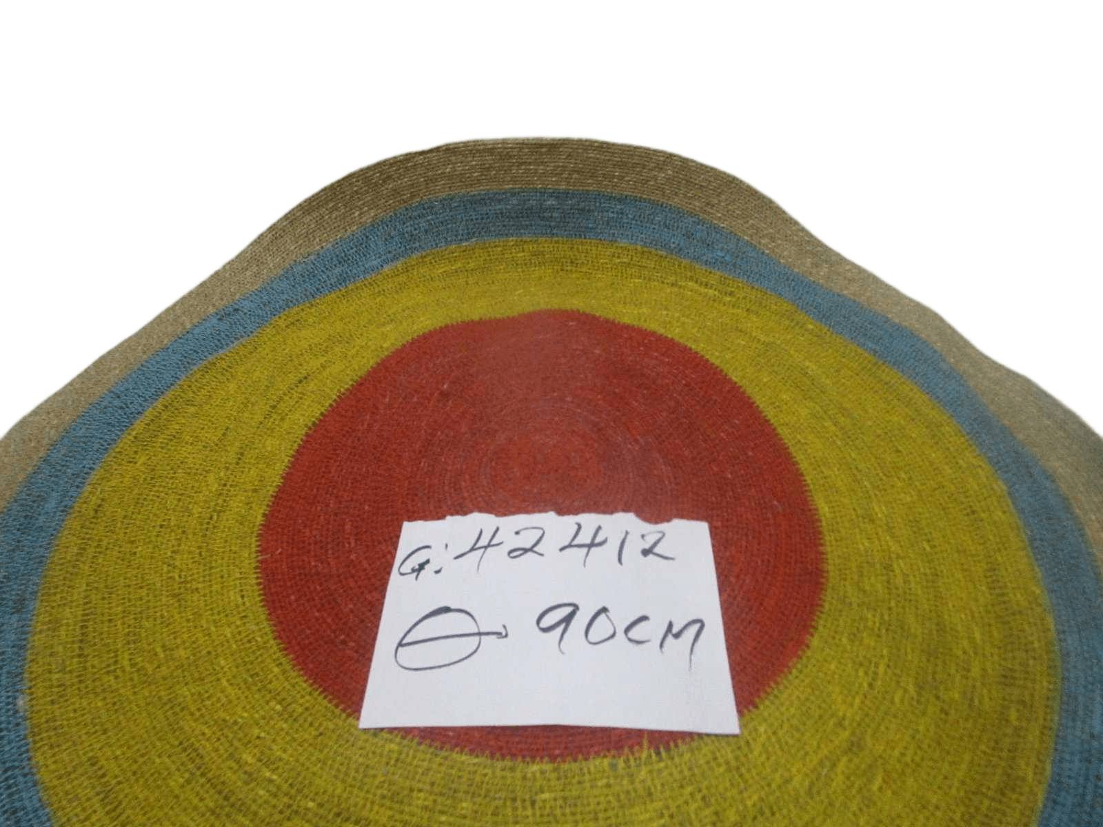 Round Carpet Of Natural Sea Grass Multy Colors Natura