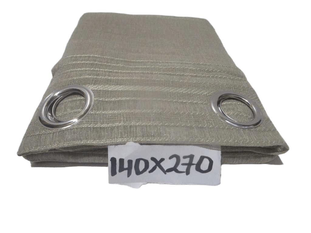 Curtain Eagle 140x270 Cm 8 Rings 100% Polyester 170 Gsm
