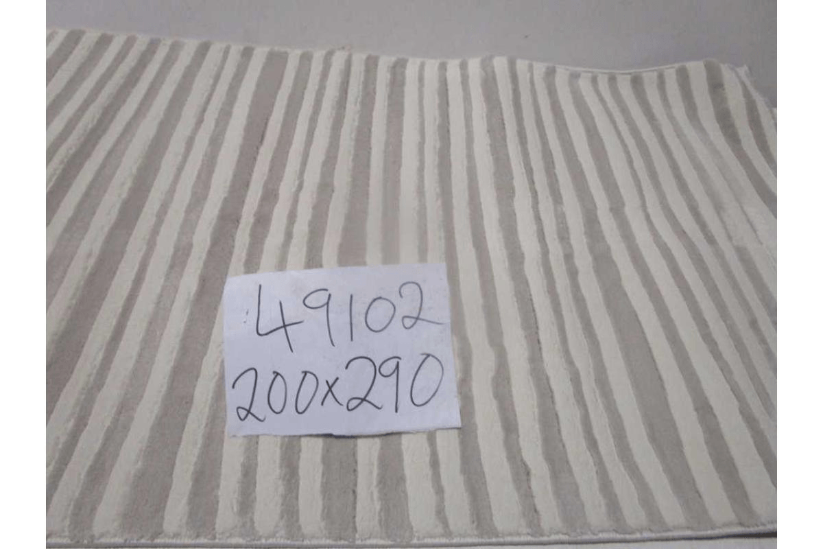 Carpet 200x290 Latte 100 % Polyster 1.750 G/Sqm 12 Mm Pile Height 500.000 Pointe Cotton Backing 3-4% Shrink On Width Washable 26 Cream/Grey