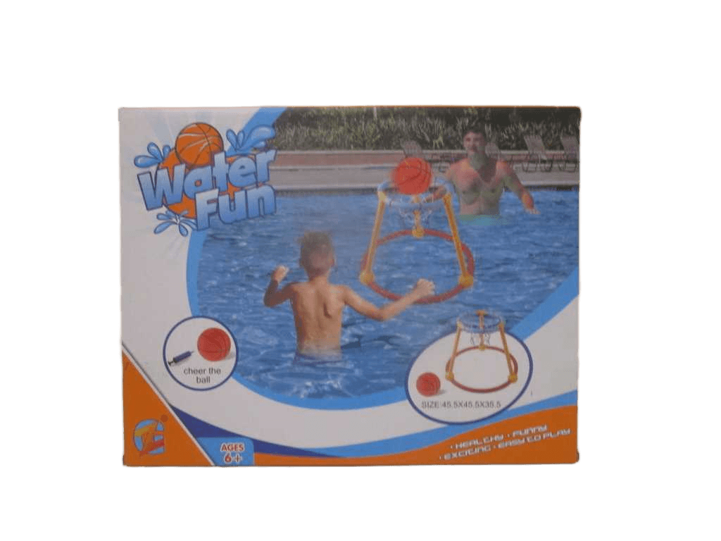 Water Basketball 1inflator+1hoop+1ball Plastic Color Box As Photo 45.5*45.5*35.5cm