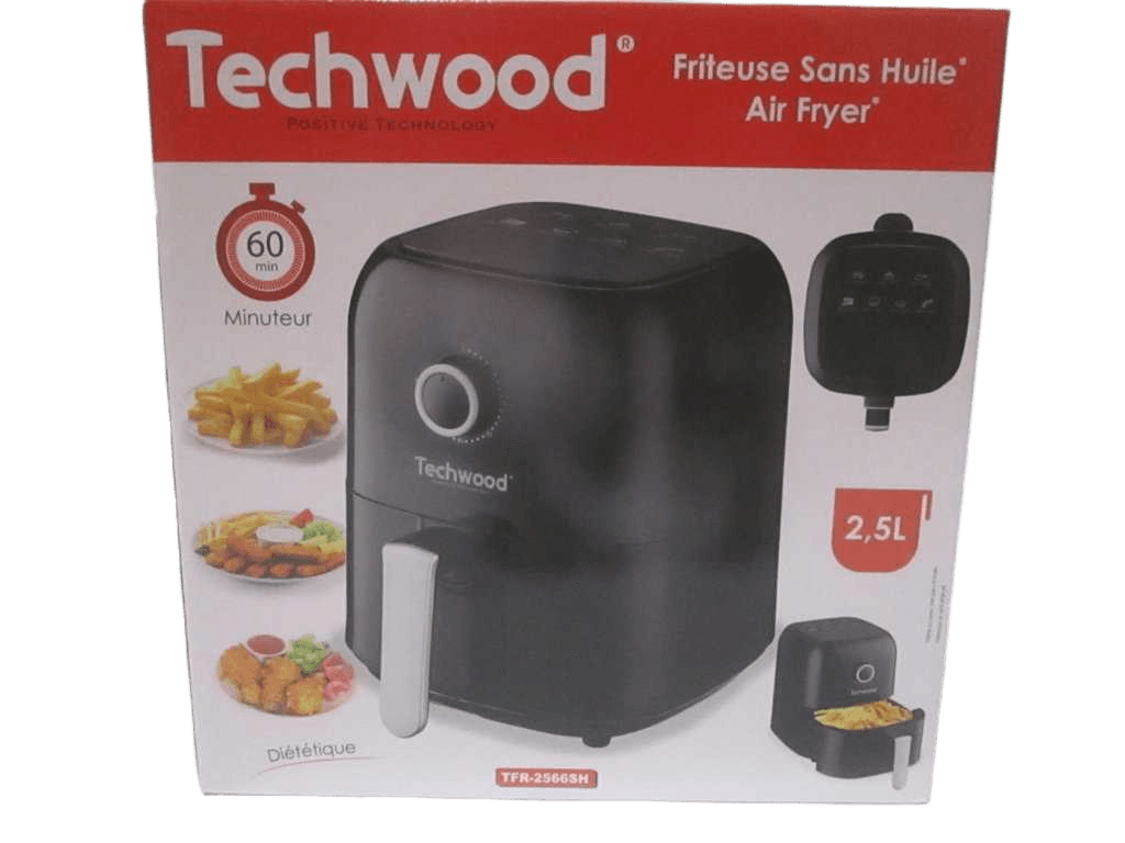 Fryer Oil-Free Capacity 2.5l 60-Minute Timer - Automatic Shutdown Overheat Protection Removable Drawer With Non-Stick Coating Power Supply: 220-204v ~ 50-60hz Power: 1000w