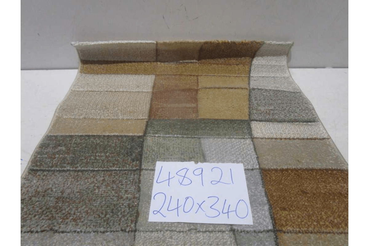 Carpet 240x340 Bond (Aura V77) Pp + Headset Hand Carved 2,200 Gsm/Sqm 243,200 Points/Sqm 10mm Pile Height 040_green _numune