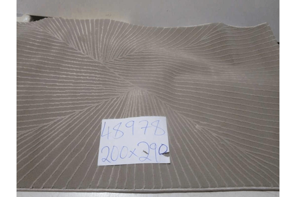 Carpet 200x290 Sign V41 3d Effect Recycled Polyester Hand Carved 1,750 Gsm/Sqm 480,000 Points/Sqm 12mm Pile Height 670 Sign-5375