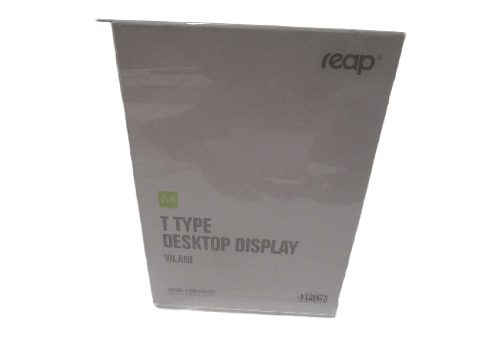 T Shape Double Face Display Arylic Packing Opp Bag/Pcstransparent210*297*70mm