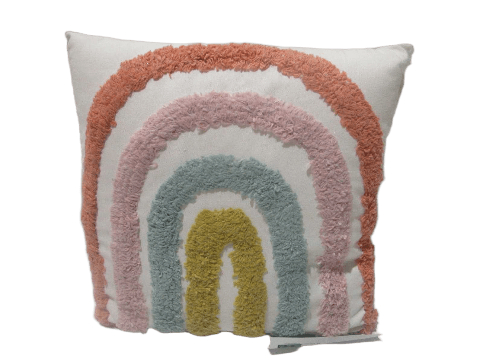 Cushion Rainbow Tuft 40x40 1cl=