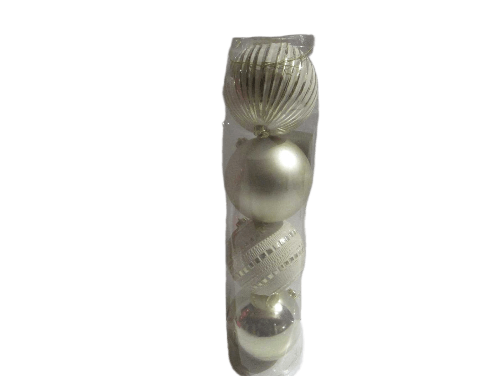 Ball Xmas 4x150mm Champagne